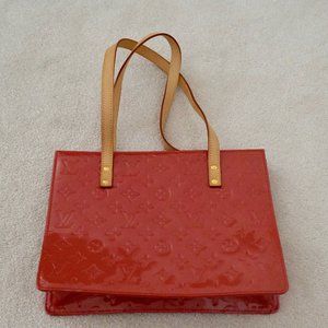 Fun Louis Vuitton purse in cherry red monogram